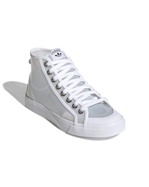 Adidas White (Wmns) Nizza Hi 'Translucent Tint