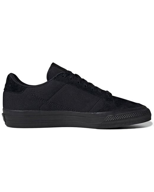 Adidas Black Continental Vulc 'Core' for men