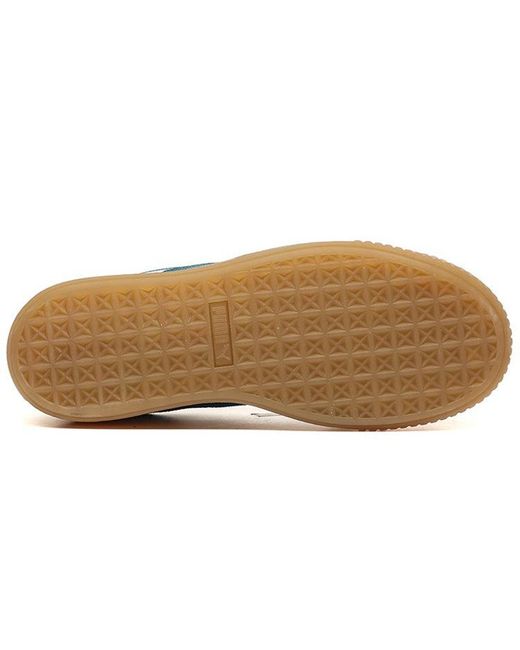 PUMA Blue (Wmns) Suede Platform Core//Gum