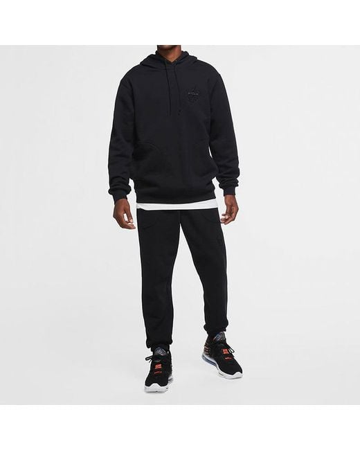 Nike Black Lebron Velvet Foot Pants Casual Loose Trousers for men