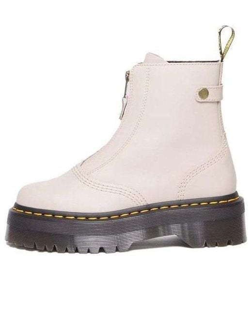 Dr. Martens Natural (Wmns) Jetta Platform Boots 'Vintage Taupe'