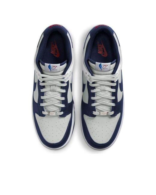Nike Blue X Nba Dunk Low Emb '75Th Anniversary for men