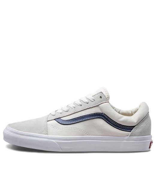 Vans White Old Skool 'Vintage' for men