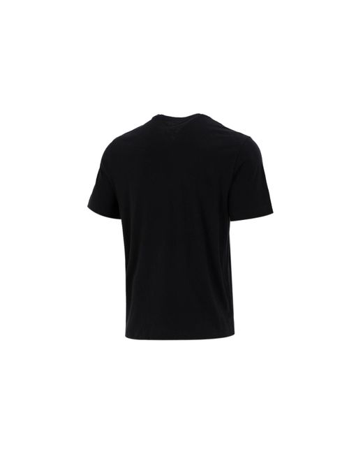 Nike Black Alphabet Logo Athleisure Casual Sports Breathable Short Sleeve for men