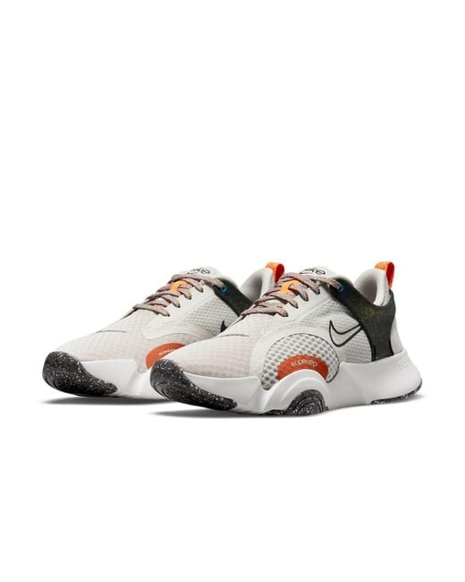 Nike Gray Superrep Go 2 'Light Bone Velvet' for men