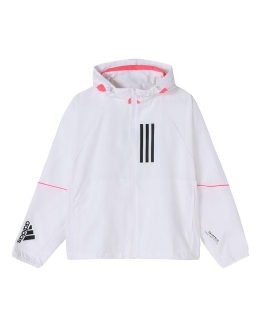 Adidas Blue (Wmns) W.N.D. Sports Stylish Jacket