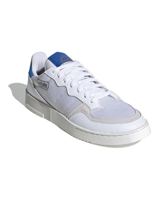 Adidas Blue Supercourt 'Cloud' for men
