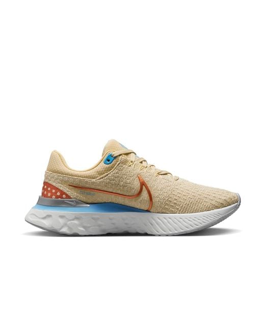 Nike Brown (Wmns) React Infinity Run Flyknit 3 'Sesame Metallic Copper'
