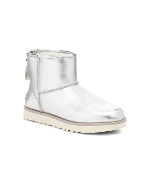 Ugg White (Wmns) Classic Mini