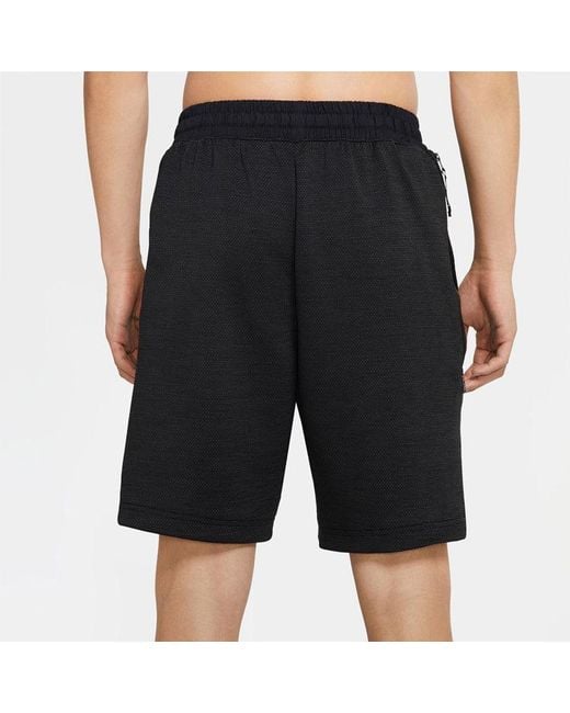 Nike Black Therma Flex Exploration Basketball Shorts For for men