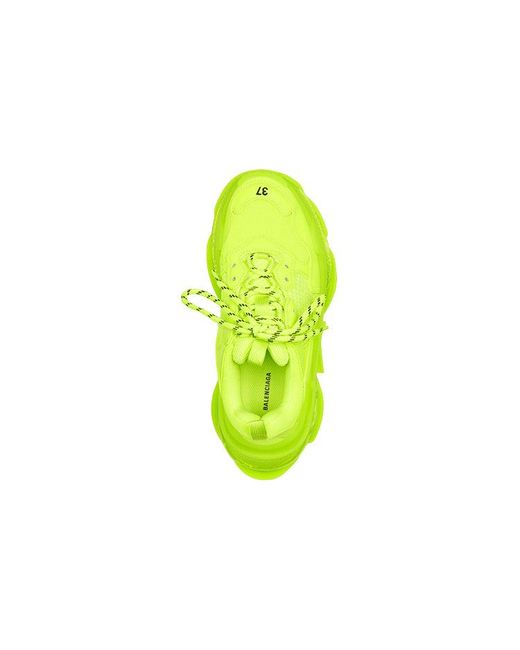 Balenciaga Green (Wmns) Triple S 'Fluo'