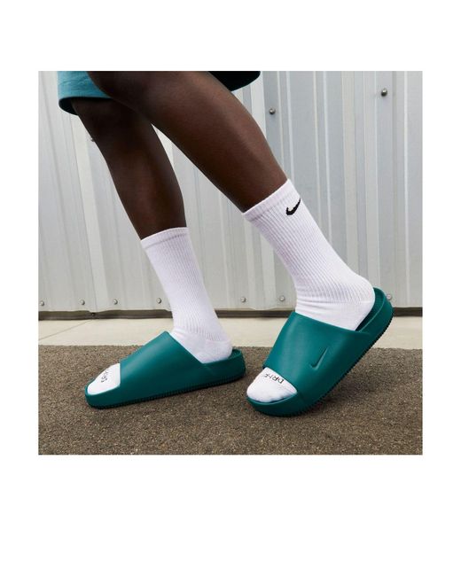 Nike Green Calm Slide 'Geode' for men