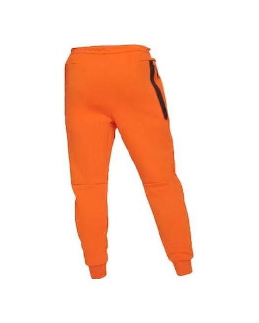 Nike Sportswear Tech Fleece Pants in Orange for Men Lyst