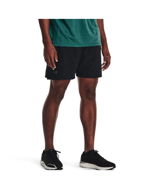 Under Armour Blue Launch Elite 7 Inch Shorts for men