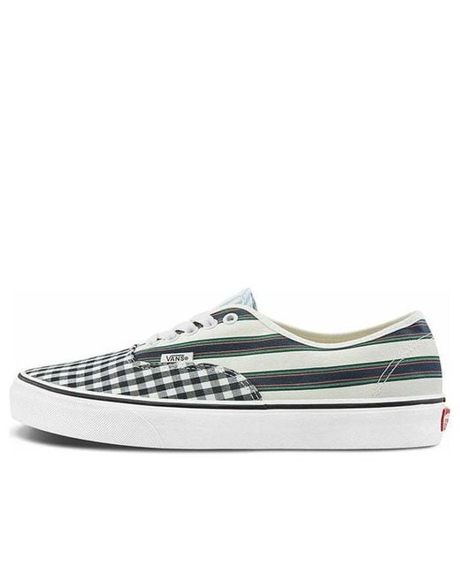 Vans White Authentic 'Prep Retro Checkerboard' for men