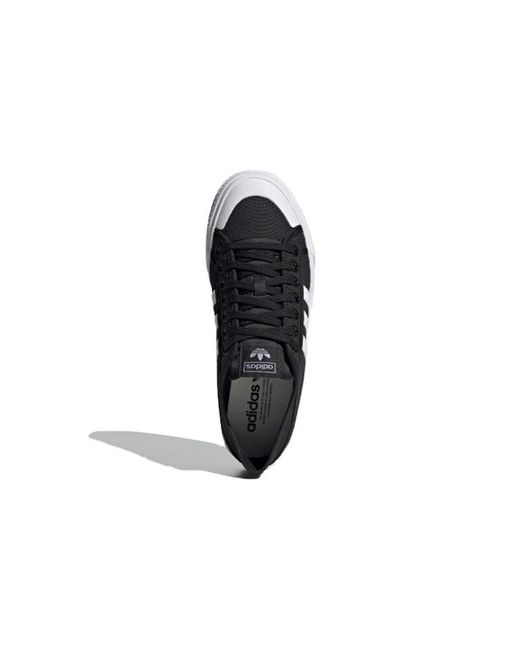 Adidas Blue Collapsible Nizza Low for men