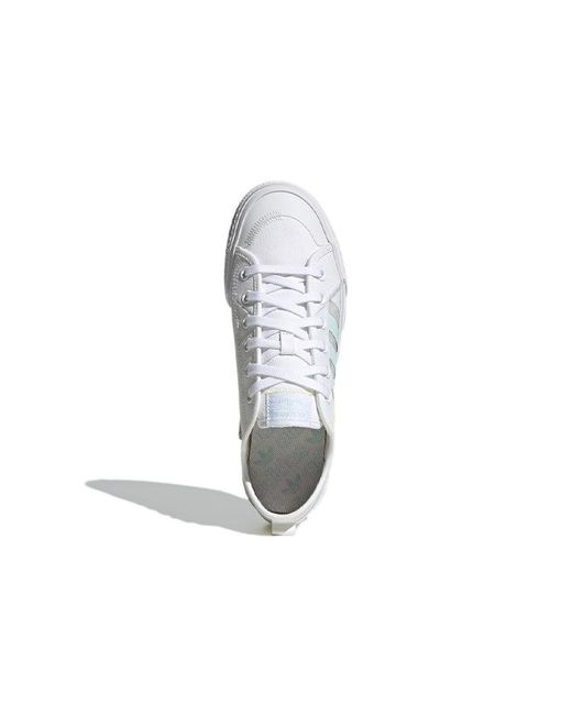 Adidas White Nizza Rf Halomin Tint' for men