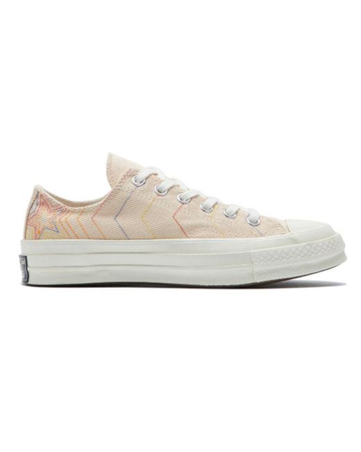 Converse White Chuck 70 Ox Light Bisque Pale Putty for men