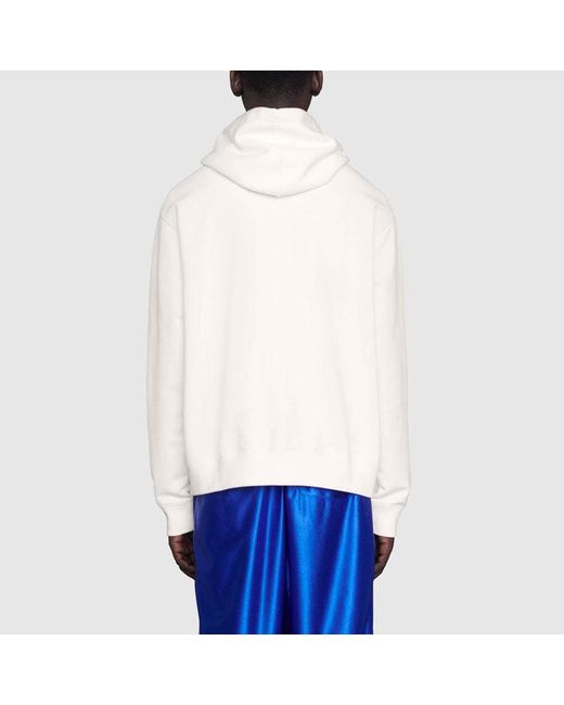 Gucci White X Freya Hartas Crossover Fw21 Animal Printing Drawstring for men