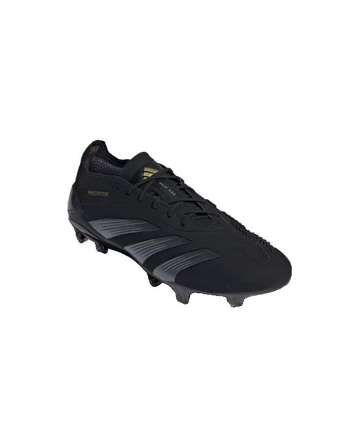 Adidas Black Predator Elite 'Core Carbon Metallic' for men