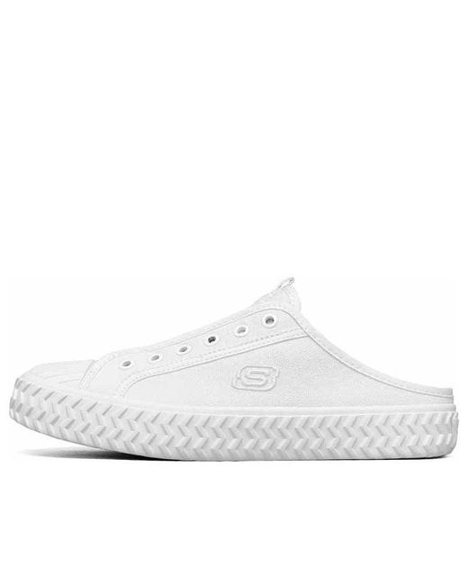 Skechers White (Wmns) Street Trax-Cul De Sac
