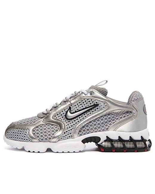 Vervallen volgens haar Nike Zoom Spiridon Caged 2 'metallic Silver' in White for Men | Lyst