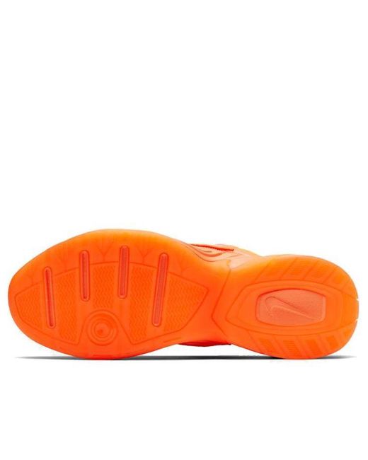 Nike Orange M2K Tekno Gel Burst' for men