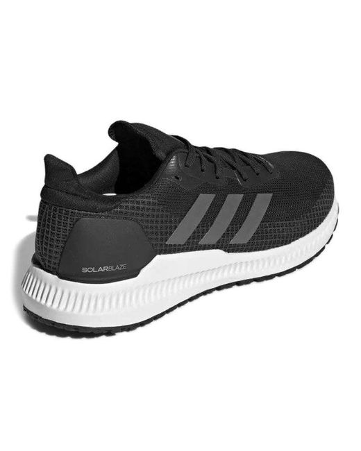 Adidas Black Solar Blaze Riding Shoes for men