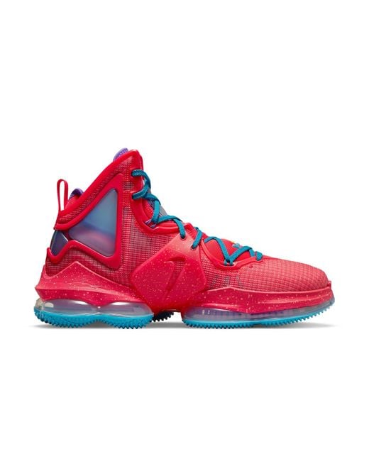 Nike Red Lebron 19 'King's Crown' for men