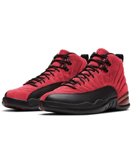 Nike Red 12 Retro 'Reverse Flu Game' for men