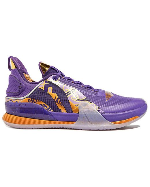 Li-ning Blue Speed Vii 7 'Beijing Forbidden Warriors Club' for men