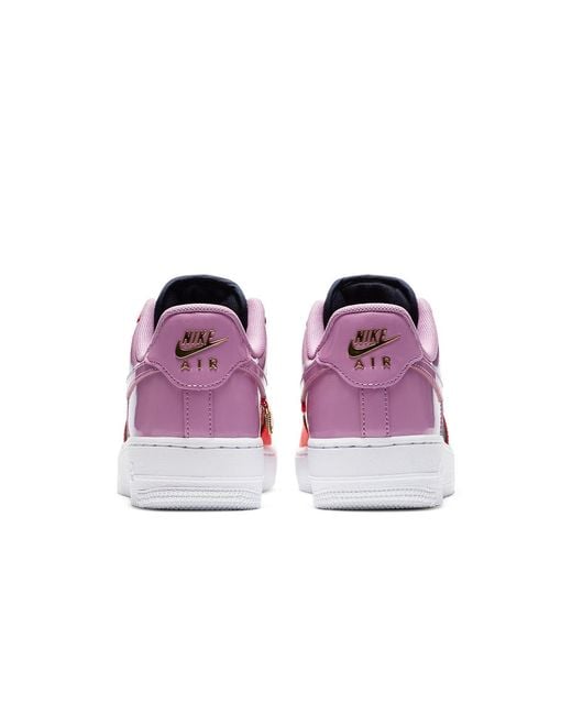 Nike Red (Wmns) Air Force 1 '07 'Cuban Link'