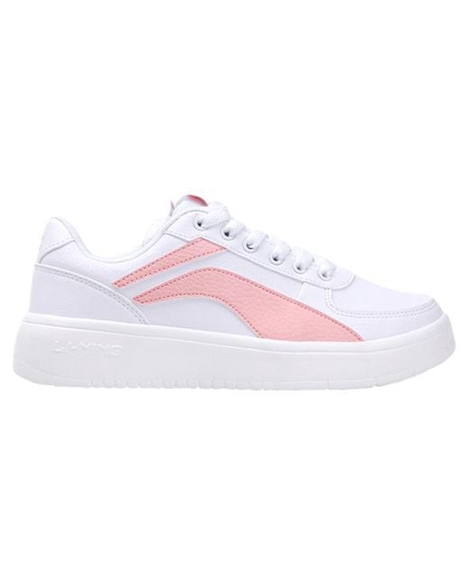 Li-ning Pink (Wmns) Classic Skateboarding