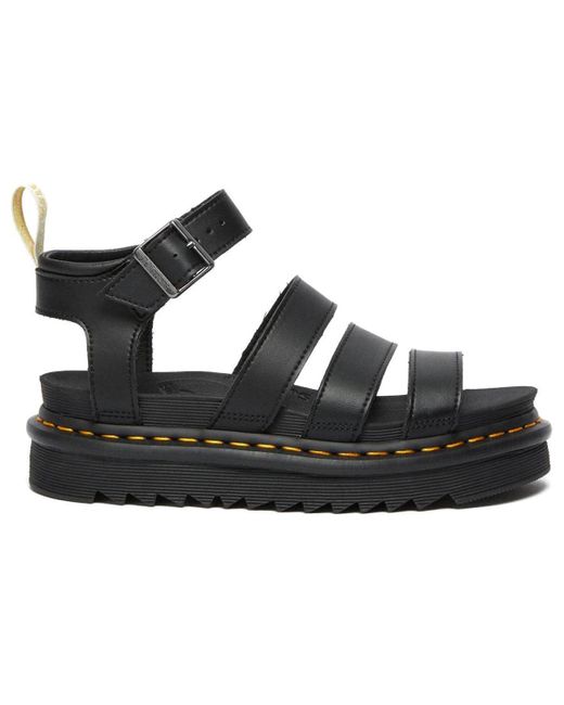 Dr. Martens Black (Wmns) Blaire Fashion Lihgt Platform Sandals