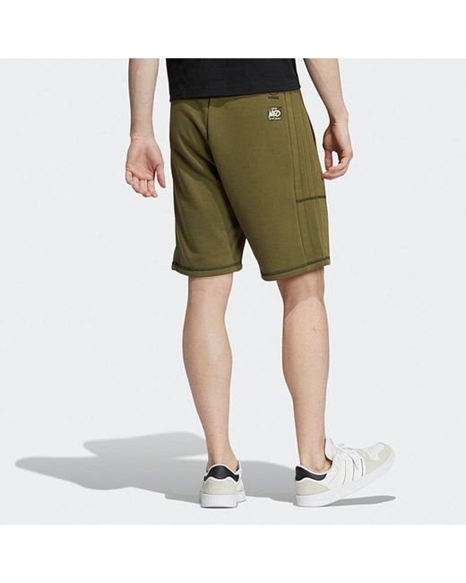 Adidas Green Neo Shorts for men