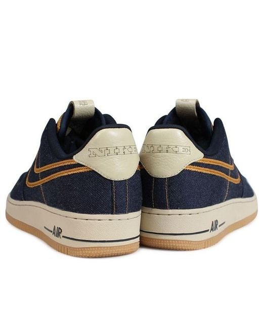 Nike Blue Air Force 1 Low Premium 'Denim' for men
