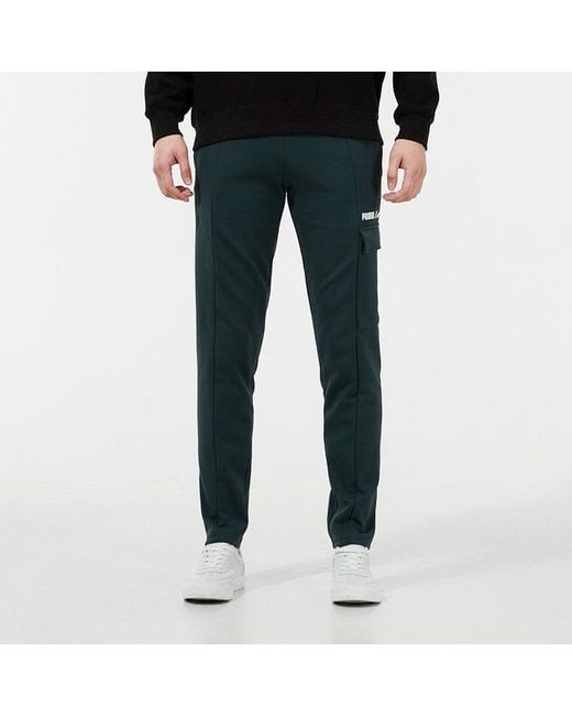 PUMA Green Winterized Pants for men