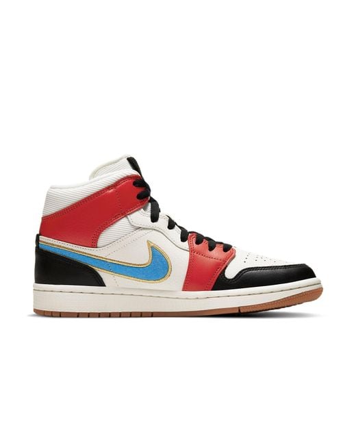 Nike Red (Wmns) 1 Mid Se 'Let(Her)