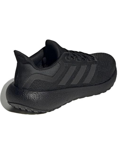 Adidas Black Pureboost 22 'Triple' for men