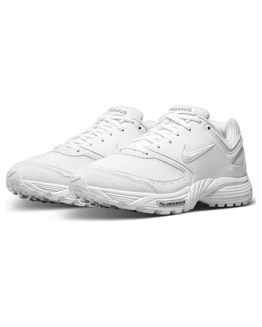 Nike White X Comme Des Garcons Homme Air Zoom Pegasus 2005 for men