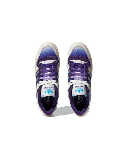 Adidas Blue Originals Forum 84 Low Shoes for men