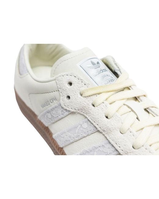 Adidas White X Naked Samba 'Copenhagen Lace' for men