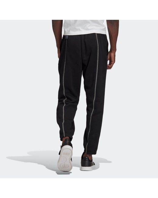 Adidas Black Originals F Sweatp Cozy Bundle Feet Pocket Casual Sports Pants for men
