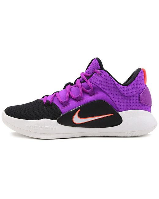 Nike Purple Hyperdunk X Low Ep for men