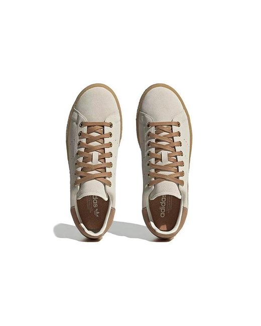 Adidas White Originals Stan Smith Crepe Low Shoes 'Off Cardboard' for men