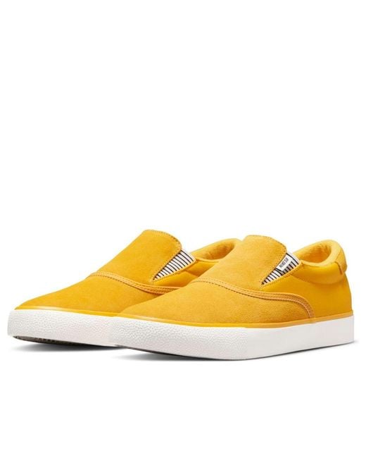 Nike Yellow Zoom Verona Slip Premium Sb 'dark Sulfur Sail' for men