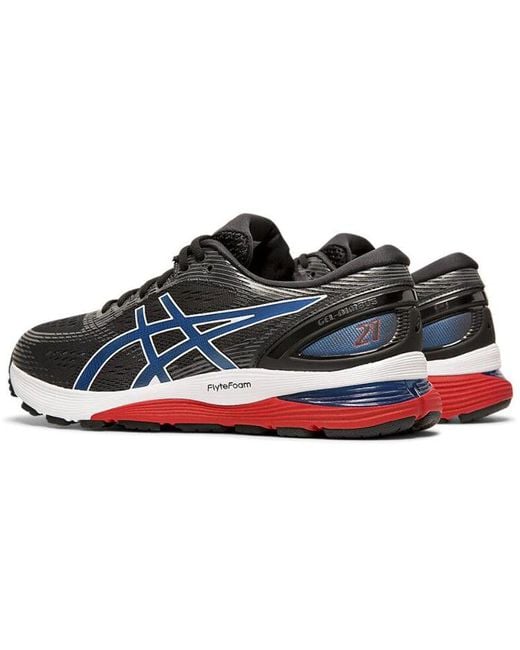 Asics Blue Gel-Nimbus 21 Electric' for men