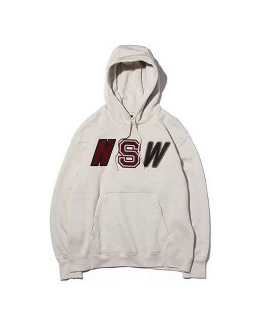 Nike Gray Nsw Fleece Lined Stay Warm Pullover for men