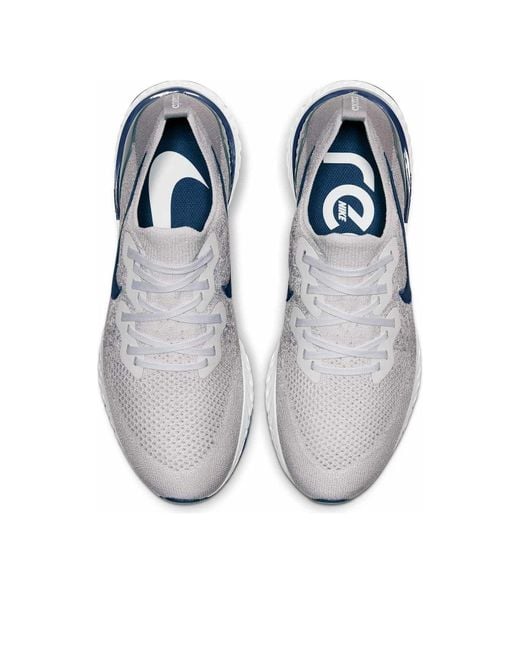 Nike Blue Epic React Flyknit 2 'Vast Coastal' for men