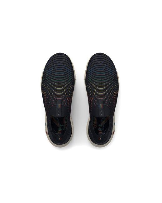 Under Armour Blue Hovr Phantom 2 Intelliknit Slip 'Pride' for men